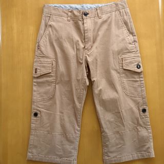 メンズメルローズ(MEN'S MELROSE)のメンズメルローズ　クロップドパンツ　メンズ　M　ベージュ(ワークパンツ/カーゴパンツ)