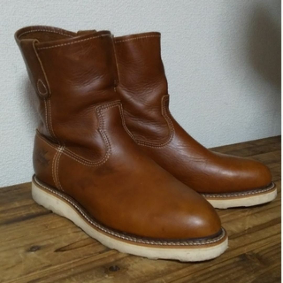 古着　THOROGOOD ソログッド  ペコスブーツ 26.5 米国製 メンズの靴/シューズ(ブーツ)の商品写真