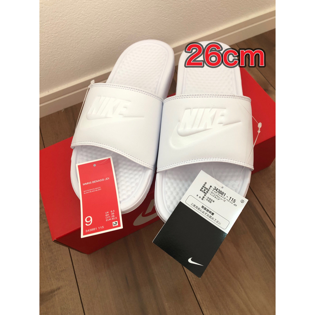 NIKE(ナイキ)の【26cm★新品未使用・タグ付】ナイキ NIKE ベナッシ JDI スライド メンズの靴/シューズ(サンダル)の商品写真