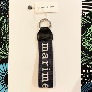 マリメッコ(marimekko)のmarimekko マリメッコ　Joukkio Logo キーチェーン　新品(チャーム)