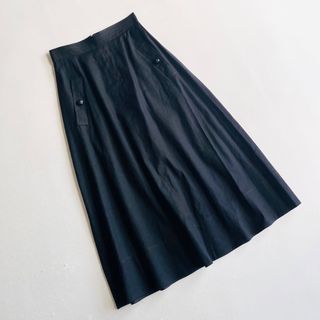 allureville - 新品 allureville コットンリネンバイオフレアスカート 日本製