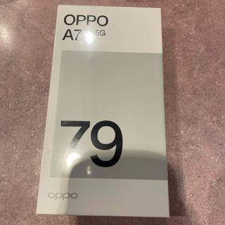 SO様専用　OPPO A79 5G A303OP ミステリーブラック(スマートフォン本体)