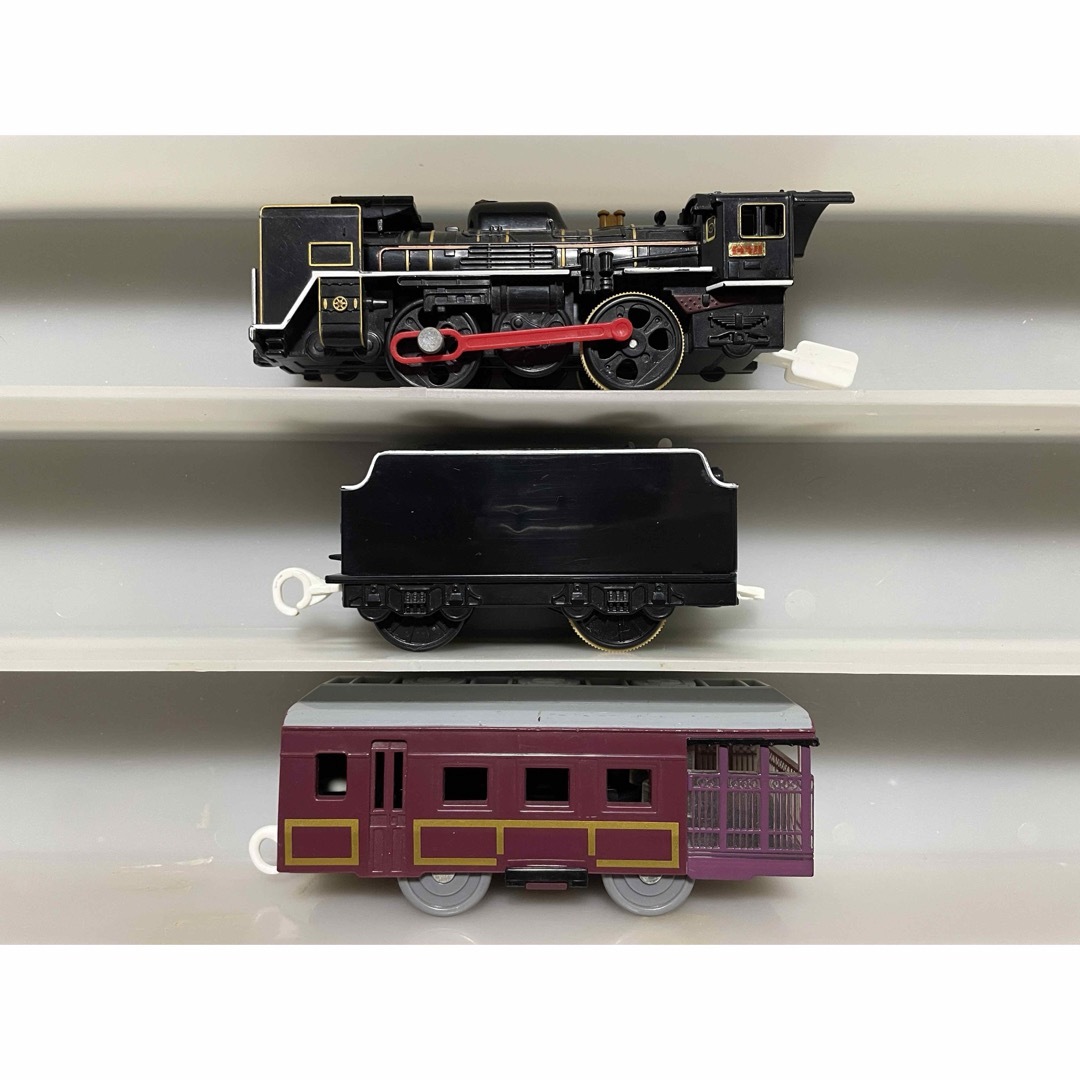 Takara Tomy(タカラトミー)のプラレール SL やまぐち号 蒸気機関車 プラキッズ乗車可能 エンタメ/ホビーのおもちゃ/ぬいぐるみ(鉄道模型)の商品写真