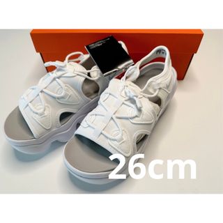 ナイキ(NIKE)のNIKE ナイキ　エアマックスココ 26cm ホワイト(サンダル)