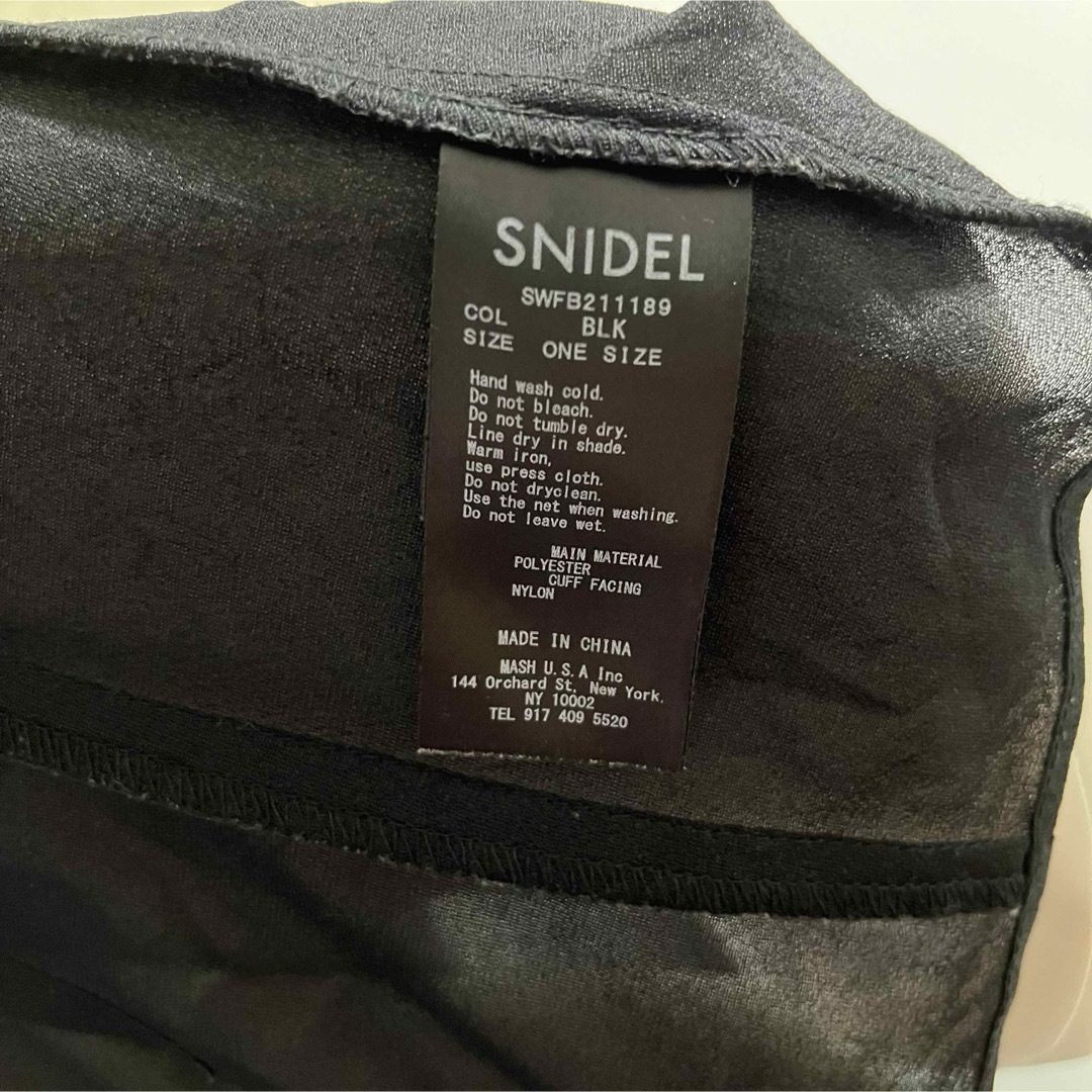 SNIDEL(スナイデル)のSNIDELシアーフリルスタンドカラーブラウス レディースのトップス(シャツ/ブラウス(半袖/袖なし))の商品写真