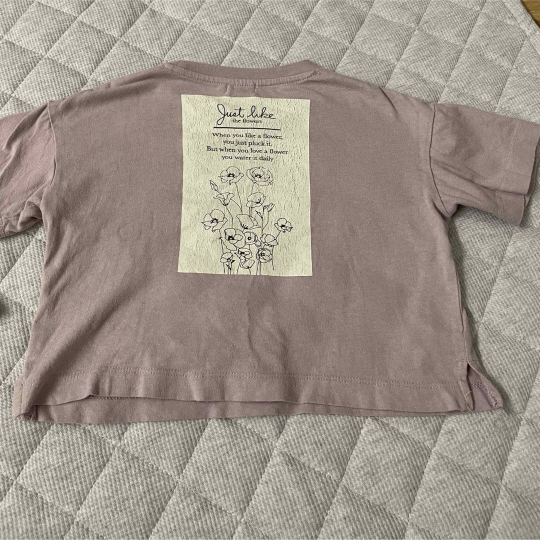 tete a tete(テータテート)のTシャツ90.95センチ　5枚セット　女児 キッズ/ベビー/マタニティのキッズ服女の子用(90cm~)(その他)の商品写真