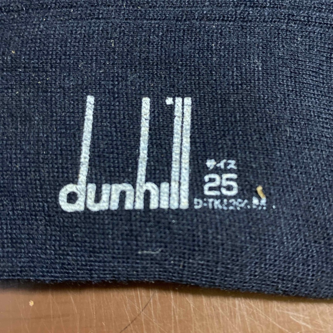 Dunhill(ダンヒル)のメンズソックス（靴下）『dunhill（ダンヒル）』黒、25cm メンズのレッグウェア(ソックス)の商品写真