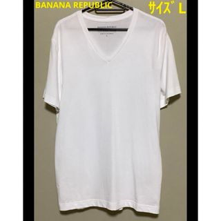 Banana Republic - BANANA REPUBLIC  オーセンティック スーピマコットン Vネック