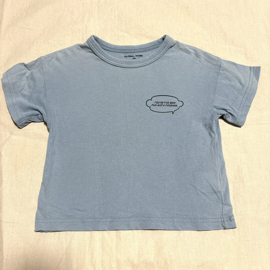 GLOBAL WORK(グローバルワーク)のGLOBAL WORK ディズニーコラボTシャツ100cm キッズ/ベビー/マタニティのキッズ服男の子用(90cm~)(Tシャツ/カットソー)の商品写真