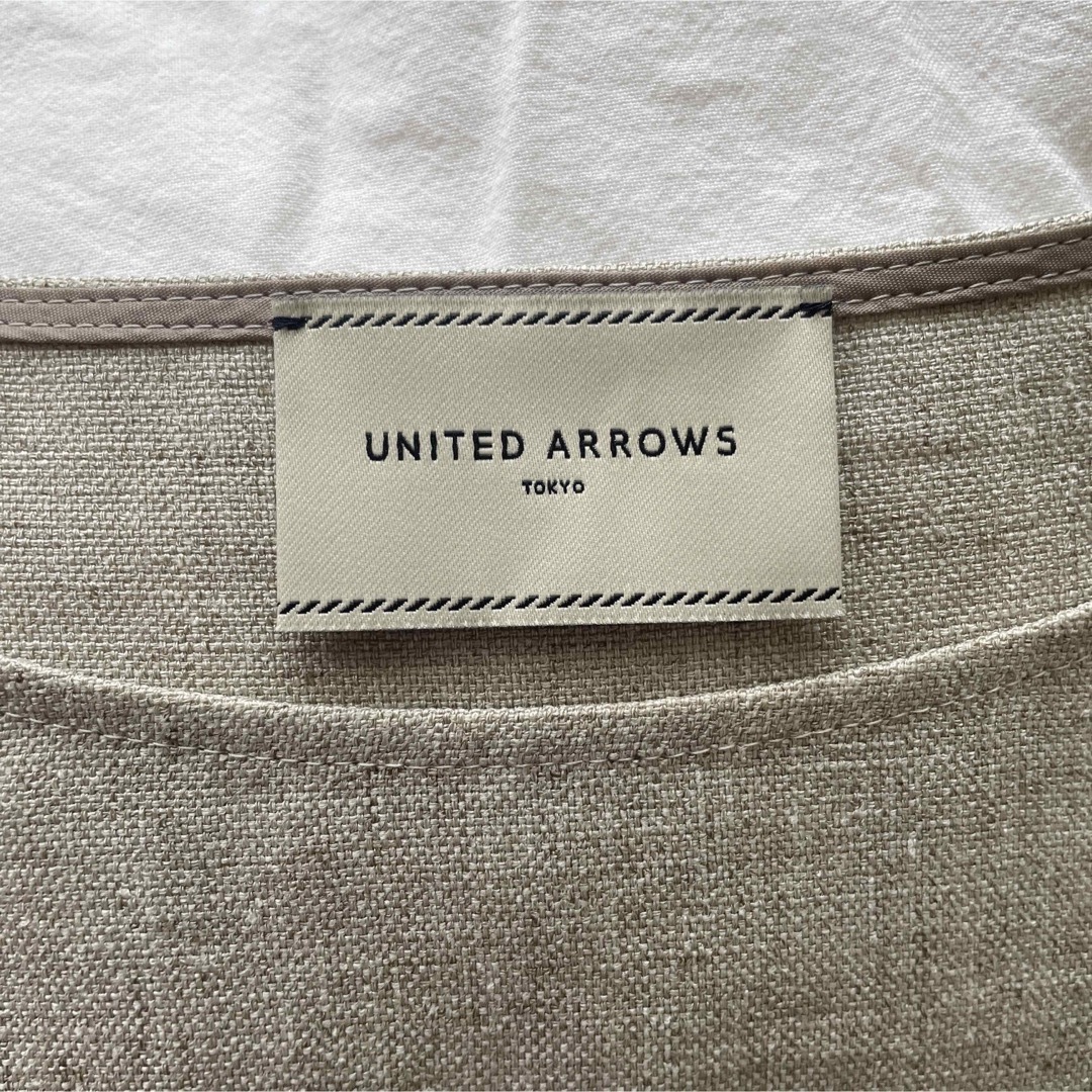 UNITED ARROWS(ユナイテッドアローズ)のユナイテッドアローズ  リネンライクブラウス レディースのトップス(シャツ/ブラウス(半袖/袖なし))の商品写真