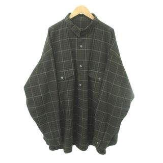 フレッシュサービス 22AW ウーリー ストレッチ  タブカラー シャツ 長袖(シャツ)