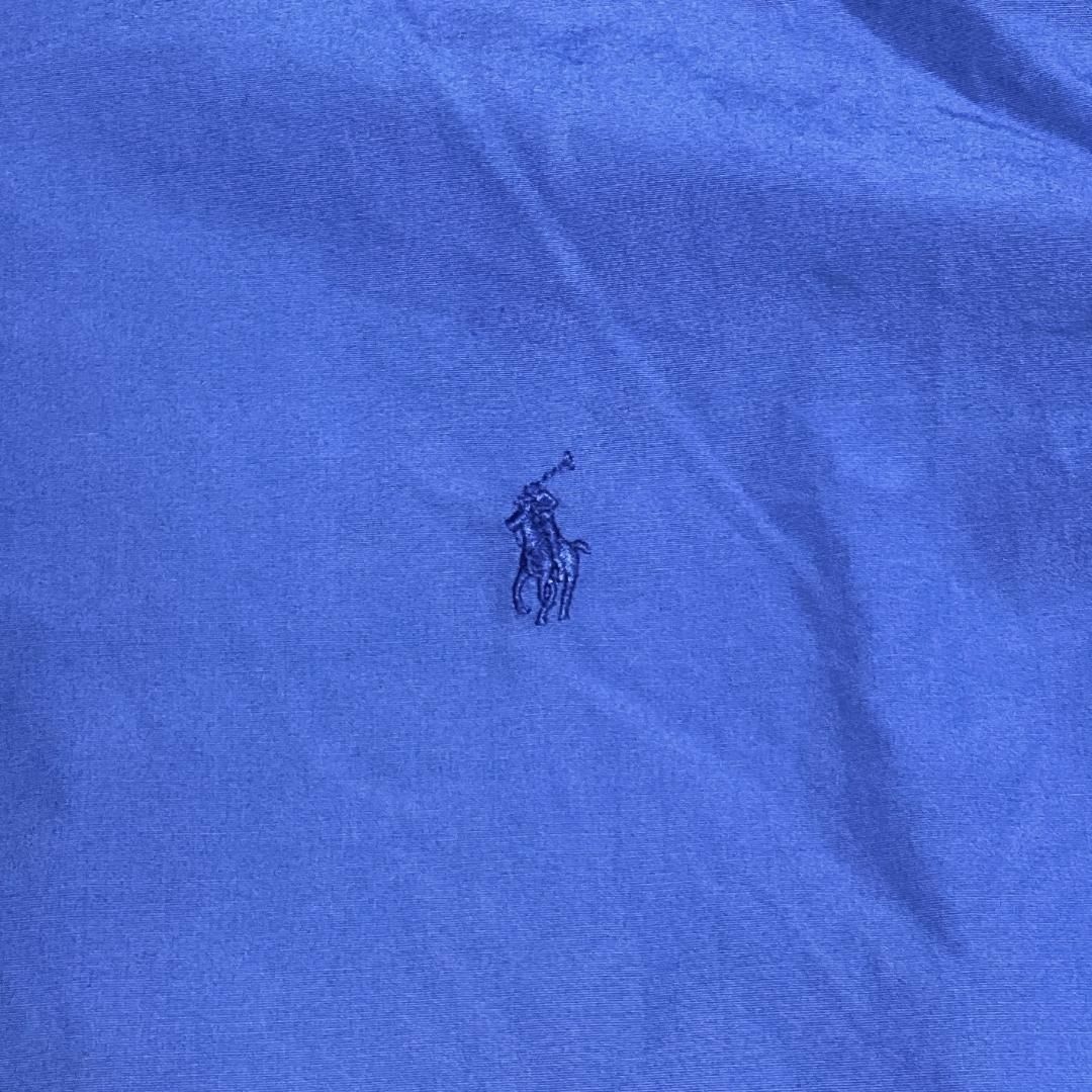 POLO RALPH LAUREN(ポロラルフローレン)のポロラルフローレン ANDREW 長袖シャツ ポニー刺繍 無地 ブルー b41 メンズのトップス(シャツ)の商品写真