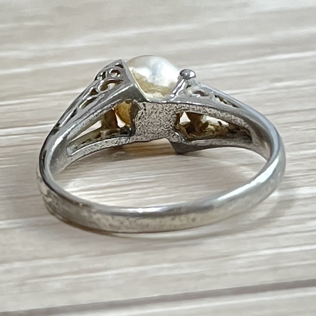 【silver】真珠 6mmリング レディースのアクセサリー(リング(指輪))の商品写真