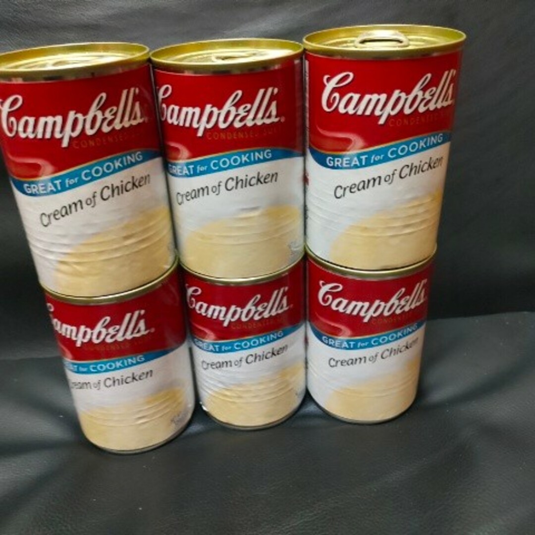 【キャンベル】【Campbell】クリームチキンスープ　×６缶価格交渉はお控 食品/飲料/酒の加工食品(缶詰/瓶詰)の商品写真