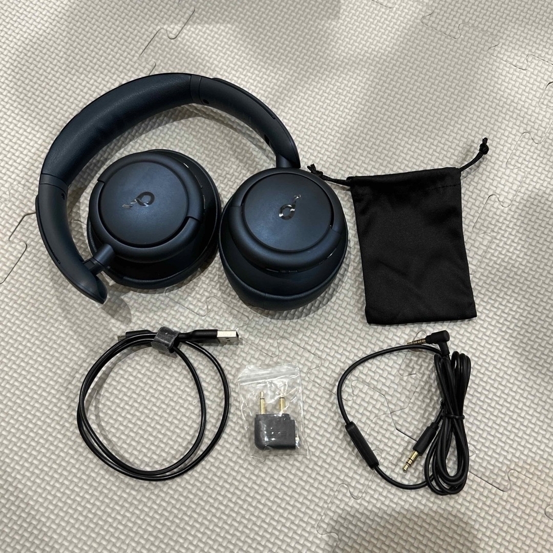 アンカー Soundcore LIFE Q35 ワイヤレスヘッドフォン NAVY スマホ/家電/カメラのオーディオ機器(ヘッドフォン/イヤフォン)の商品写真