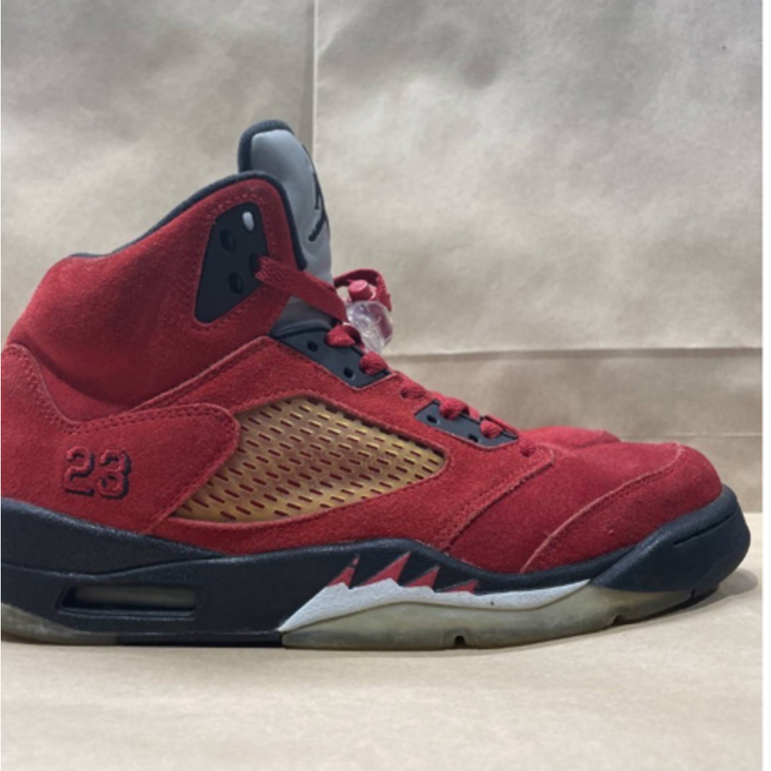 Air Jordan 5 DMP 2009年製 Raging Bull Red メンズの靴/シューズ(スニーカー)の商品写真