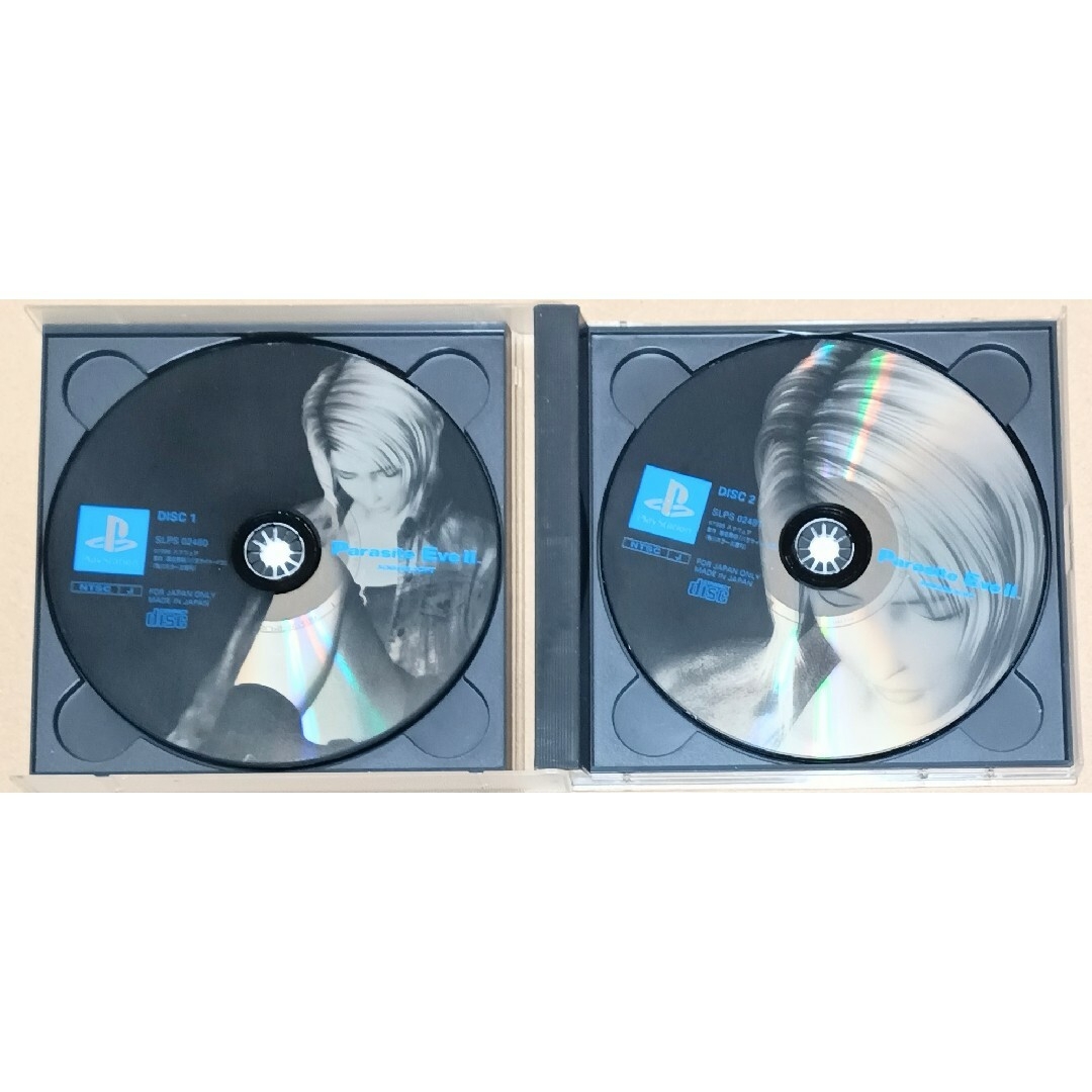 PlayStation(プレイステーション)のパラサイトイヴ　1＆2 プレイステーション　PS1 エンタメ/ホビーのゲームソフト/ゲーム機本体(家庭用ゲームソフト)の商品写真