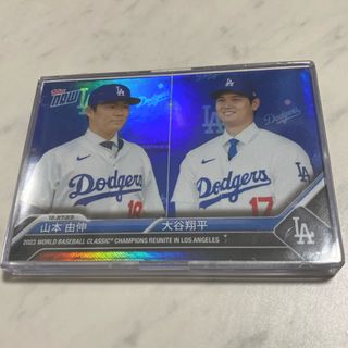 Topps - 大谷翔平・山本由伸　ドジャース入団会見　パラレル