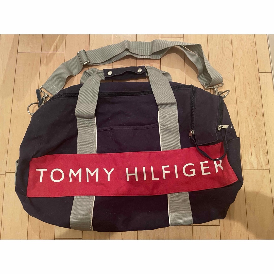 TOMMY HILFIGER(トミーヒルフィガー)のトミーヒルフィガー ボストン ショルダー バッグ 大きいサイズ メンズのバッグ(バッグパック/リュック)の商品写真