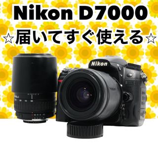 ニコン(Nikon)の❤ダブルレンズ❤ Nikon D7000❤初心者おすすめ❤一眼レフ❤(デジタル一眼)