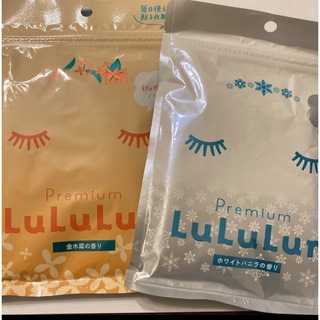 ルルルン(LuLuLun)のルルルン　冬限定　ホワイトバニラ　金木犀　2袋セット(パック/フェイスマスク)