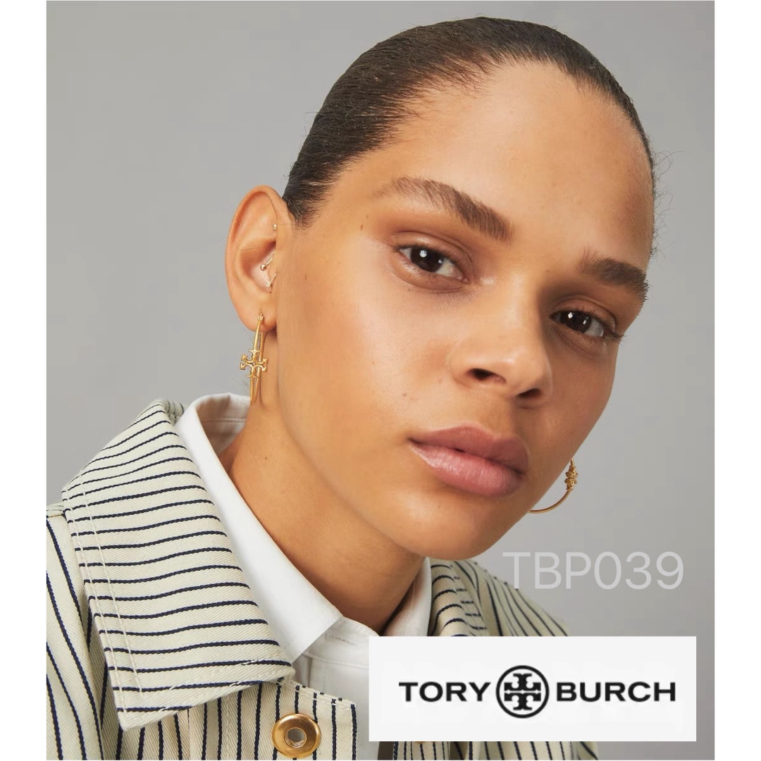 Tory Burch(トリーバーチ)のTBP039S5 Tory Burch   トリーバーチ　フープ　ピアス レディースのアクセサリー(ピアス)の商品写真