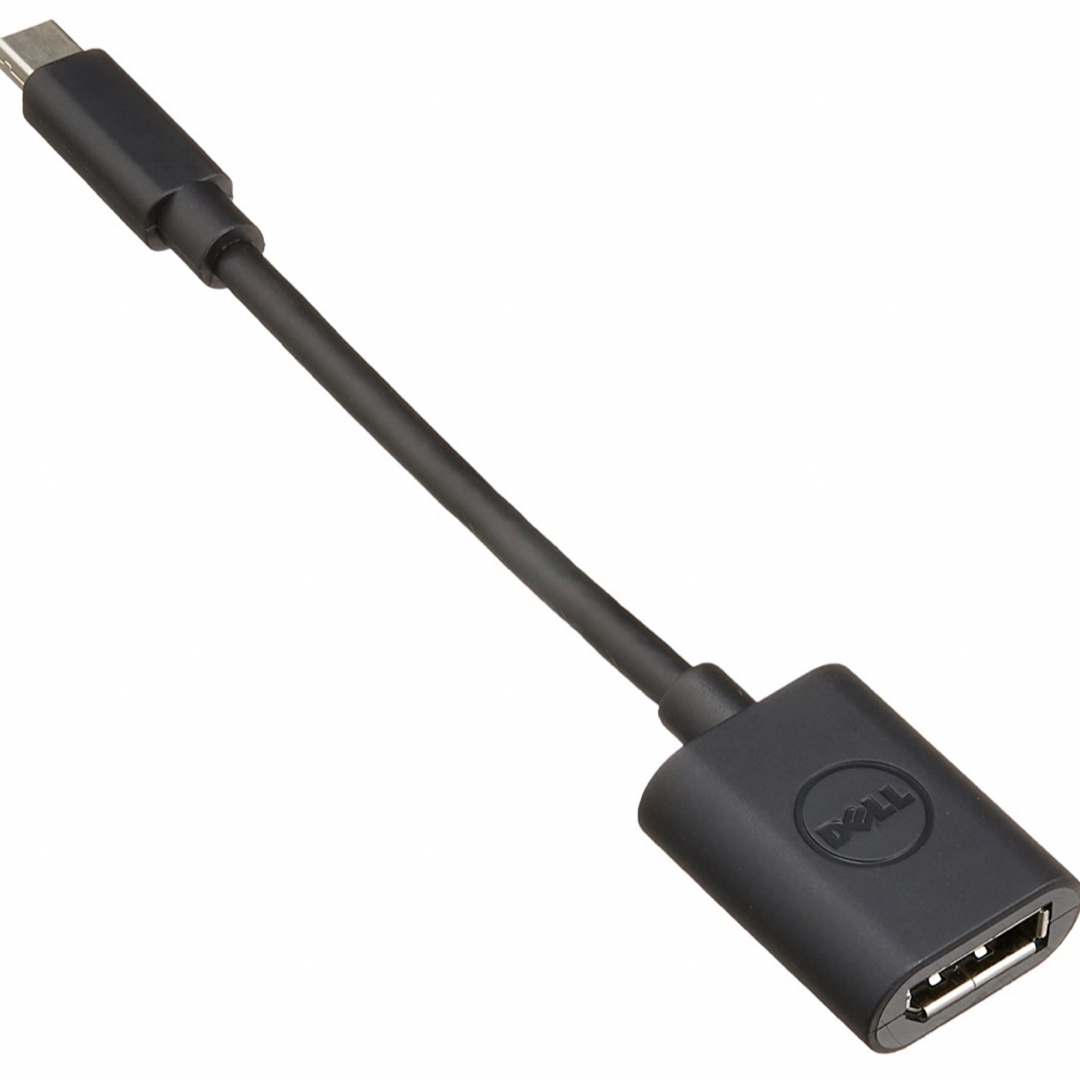 DELL(デル)のデル純正アダプタ Mini DisplayPort - DisplayPort スマホ/家電/カメラのPC/タブレット(PC周辺機器)の商品写真