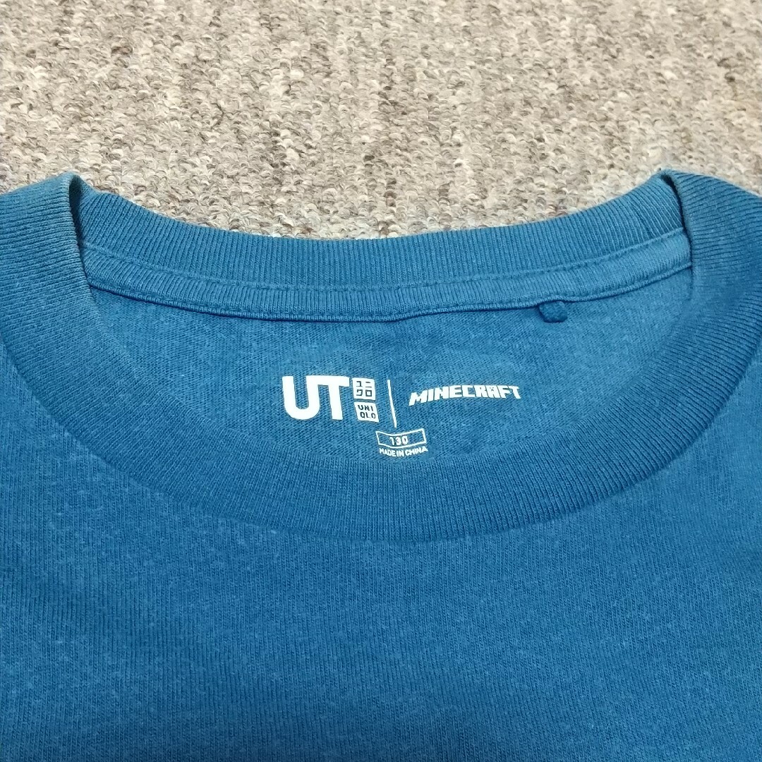 UNIQLO(ユニクロ)のマインクラフト ユニクロ 半袖Tシャツ 130 キッズ/ベビー/マタニティのキッズ服男の子用(90cm~)(Tシャツ/カットソー)の商品写真