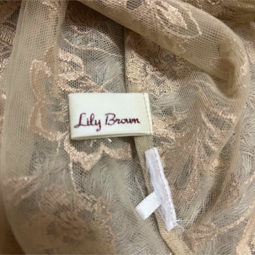 Lily Brown(リリーブラウン)のLily Brownレーストップス レディースのトップス(シャツ/ブラウス(半袖/袖なし))の商品写真