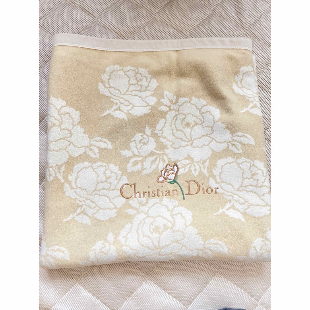 Christian Dior(クリスチャンディオール)のChristian Dior クリスチャンディオール　毛布 インテリア/住まい/日用品の寝具(毛布)の商品写真