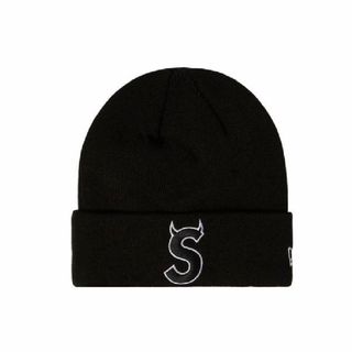 シュプリーム(Supreme)のSupreme  New Era S Logo Beanie ツノ ビーニー(ニット帽/ビーニー)