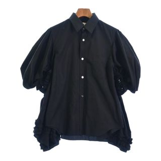 コムデギャルソン(COMME des GARCONS)のCOMME des GARCONS コムデギャルソン ブラウス S 黒 【古着】【中古】(シャツ/ブラウス(長袖/七分))