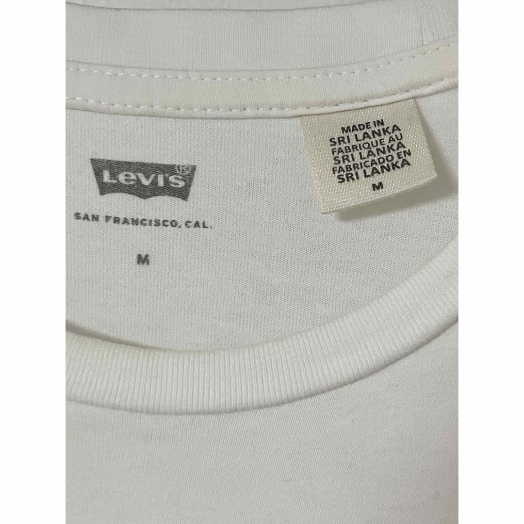 Levi's(リーバイス)のLevi's リーバイス ロゴ Tシャツ M 赤タブ 白 メンズのトップス(Tシャツ/カットソー(七分/長袖))の商品写真