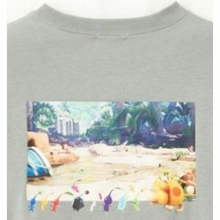 L　ピクミン　サックス　Ｔシャツ、他M　LL　ベージュも(その他)