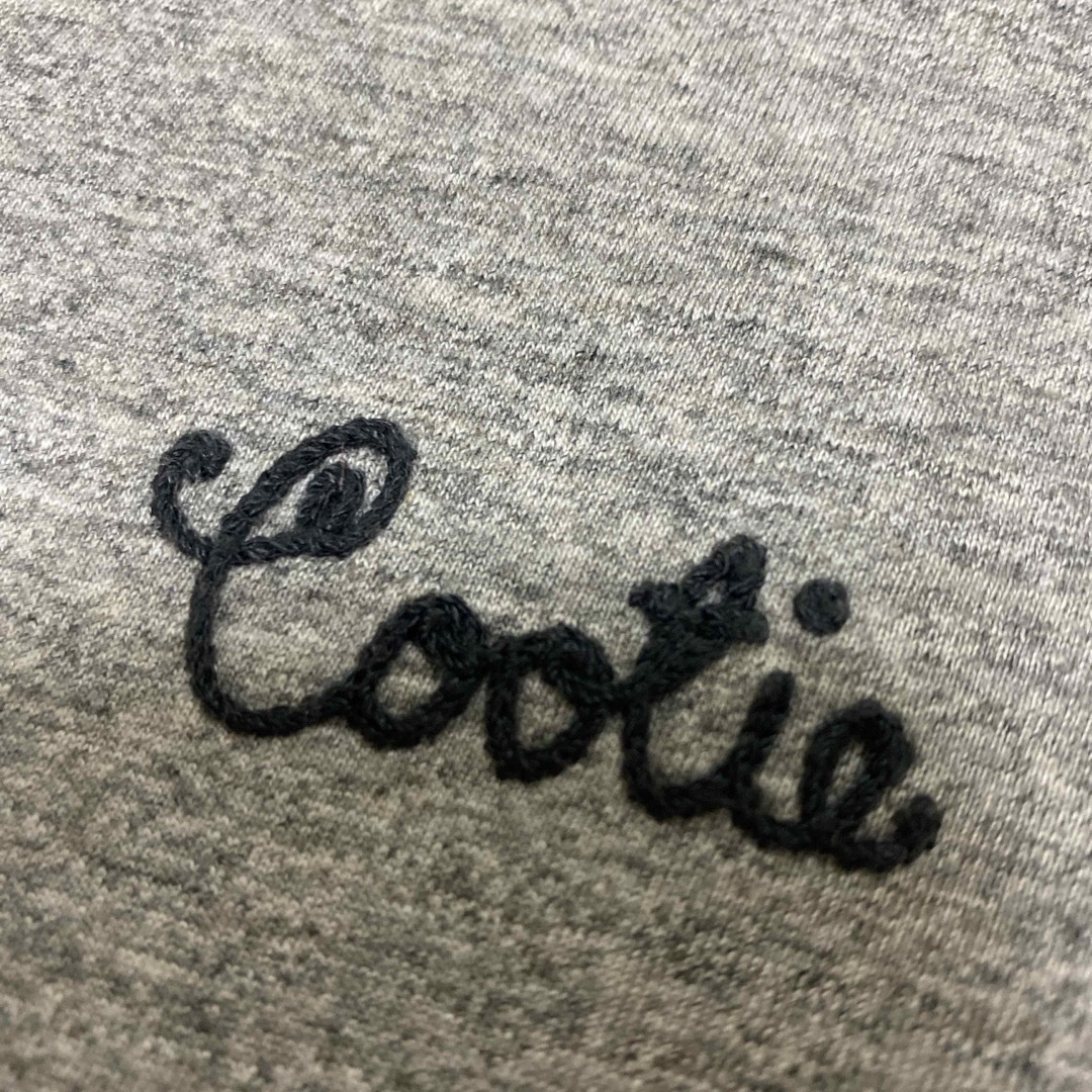 COOTIE(クーティー)のクーティー COOTIE バインダーネックTシャツ Sサイズ 日本製 ハチハチ レディースのトップス(Tシャツ(半袖/袖なし))の商品写真