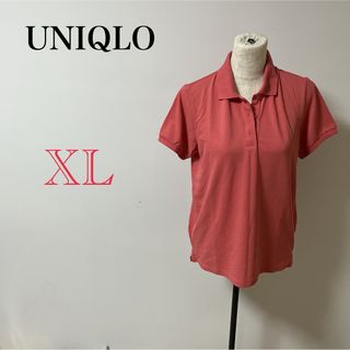 ユニクロ(UNIQLO)の【UNIQLO】レディース　シャツ　Tシャツ カットソー　ブラウス　ピンク　古着(シャツ/ブラウス(半袖/袖なし))