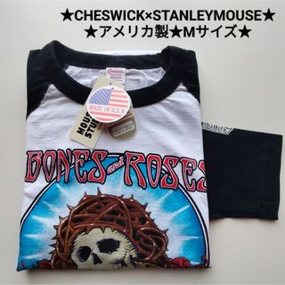 CHESWICK×STANLEYMOUSE★ベースボールT★新品★米国製★M★