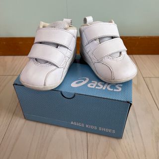 アシックス(asics)のファーストシューズ　アシックスasics白　12センチ　スニーカー(スニーカー)