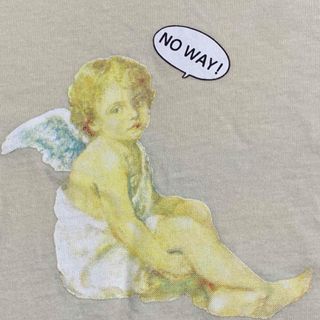 Galyge ANGEL エンジェル NOWAY 吹き出しプリント Tシャツ(Tシャツ(半袖/袖なし))