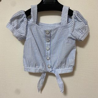 イング(INGNI)のミニ丈トップス(シャツ/ブラウス(半袖/袖なし))