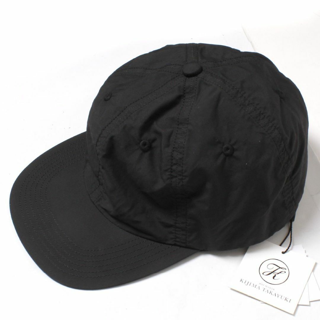 KIJIMA TAKAYUKI(キジマタカユキ)の24ss キジマタカユキ ELASTIC BACK 6PANEL CAP 2 メンズの帽子(キャップ)の商品写真