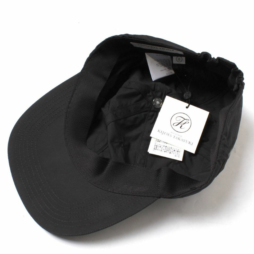 KIJIMA TAKAYUKI(キジマタカユキ)の24ss キジマタカユキ ELASTIC BACK 6PANEL CAP 2 メンズの帽子(キャップ)の商品写真