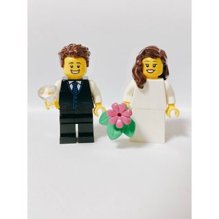 Lego - 【正規品】レゴ 新郎新婦ミニフィグ　結婚式リングピローウェルカムボード01