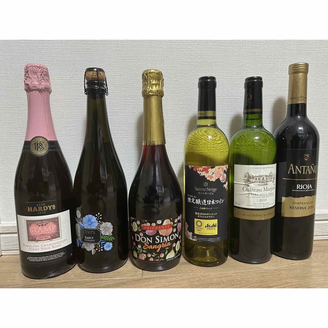 新品未開封　ワイン　6本　セット 食品/飲料/酒の酒(ワイン)の商品写真