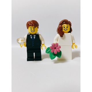 レゴ(Lego)の【正規品】レゴ 新郎新婦ミニフィグ　結婚式リングピローウェルカムボード02(キャラクターグッズ)