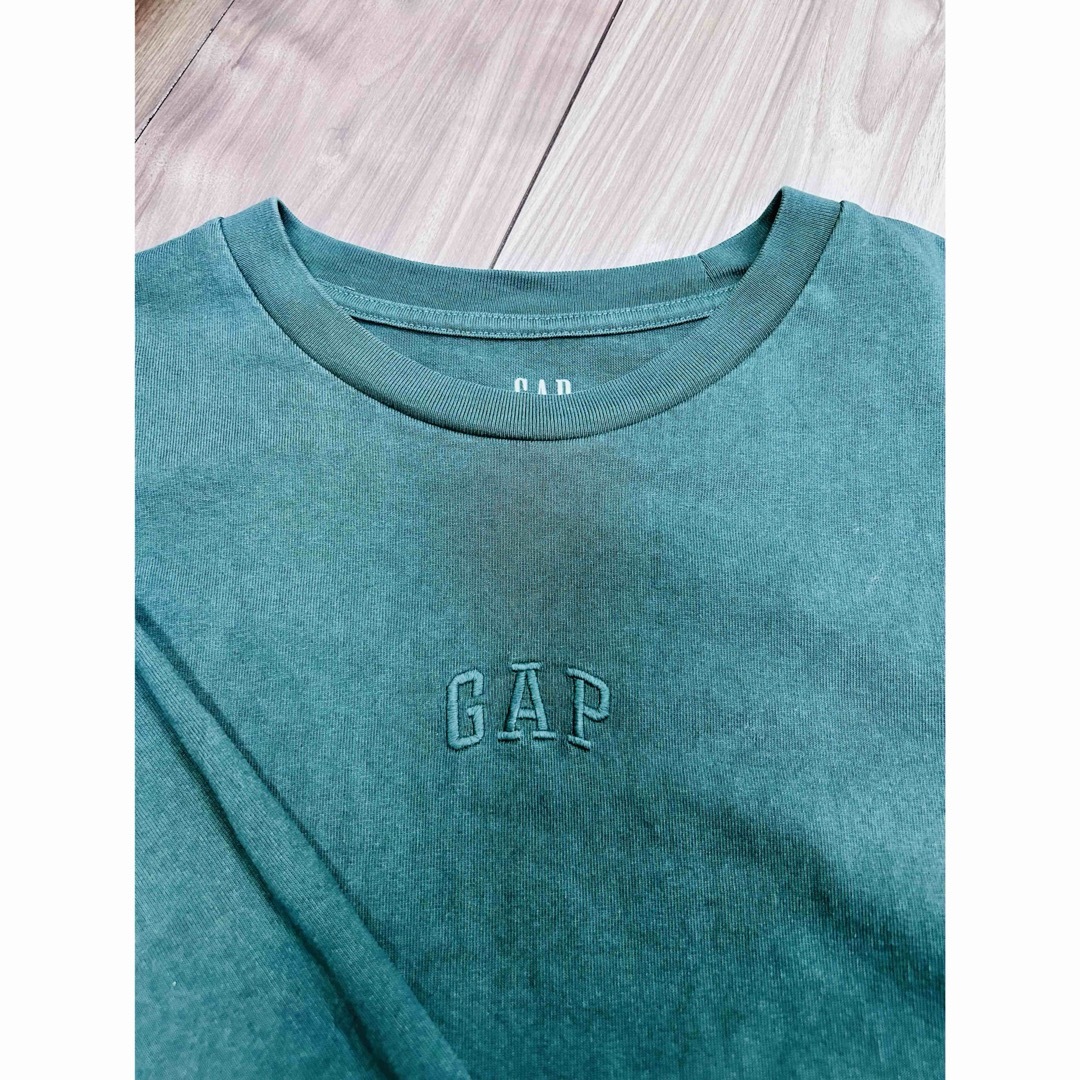 GAPスエット　トレーナー　緑Green レディース レディースのトップス(シャツ/ブラウス(長袖/七分))の商品写真