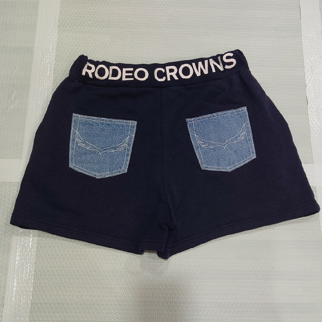 RODEO CROWNS(ロデオクラウンズ)のロデオクラウンズ ショートパンツ スウェットパンツ ロゴパンツ 送料無料 レディースのパンツ(ショートパンツ)の商品写真