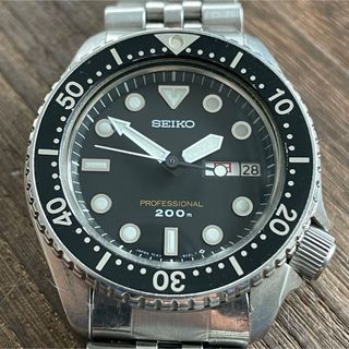 SEIKO - 美品電池交換済　セイコー プロフェッショナル 200mダイバー