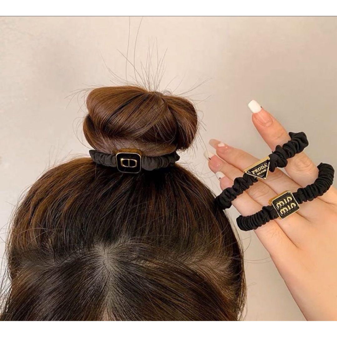 激安　シュシュ　ヘアゴム  髪飾り　髪留め　ヘアアクセサリー レディースのヘアアクセサリー(ヘアゴム/シュシュ)の商品写真