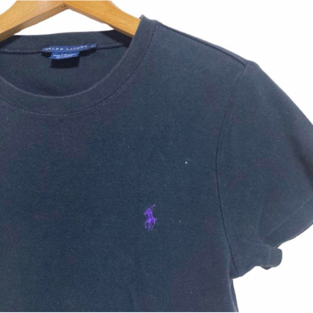 POLO（RALPH LAUREN）(ポロ)の【古着】レディース POLO 半袖Tシャツ カットソー ラルフローレン レディースのトップス(Tシャツ(半袖/袖なし))の商品写真